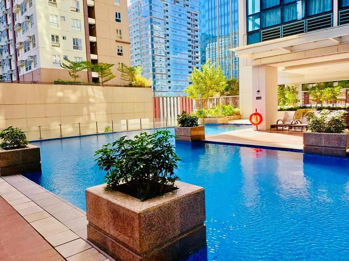 Apartment Bgc Luxury Condo - Pool, Wi-Fi, City View - Suite 14 Manila