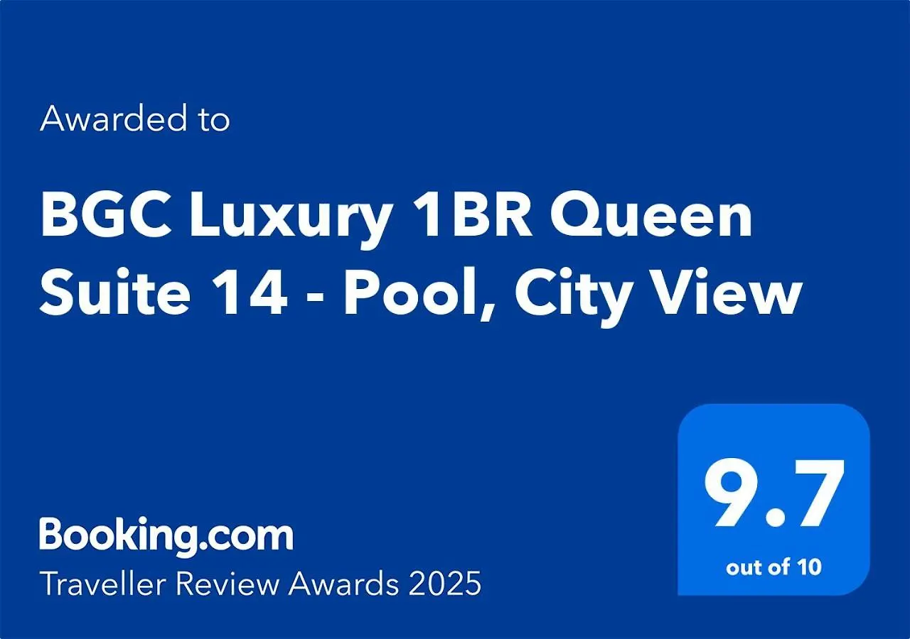 Bgc Luxury Condo - Pool, Wi-Fi, City View - Suite 14 contacts